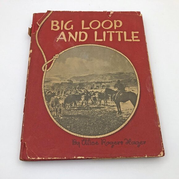 Big Loop and Little Alice Rogers Hager 1937 First Edition HBDC Vintage Rare - Picture 1 of 14